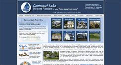 Desktop Screenshot of conneautlakeresortrentals.com